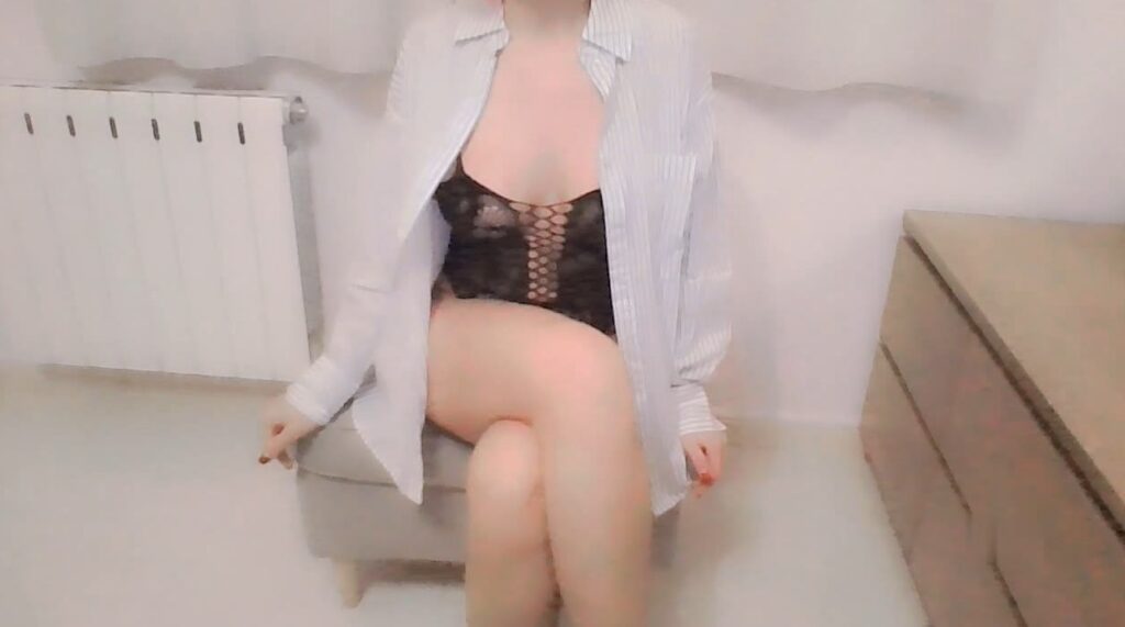lingerie com camisa da Hotwife em Saragoça
