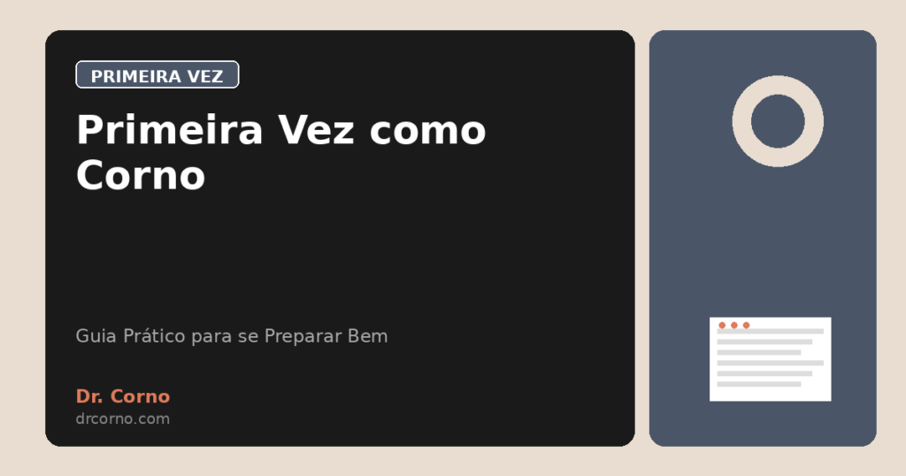 Primeira Vez como Corno