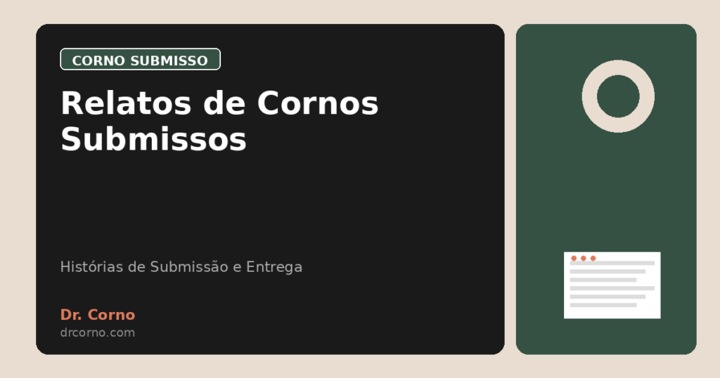 Relatos de Cornos Submissos