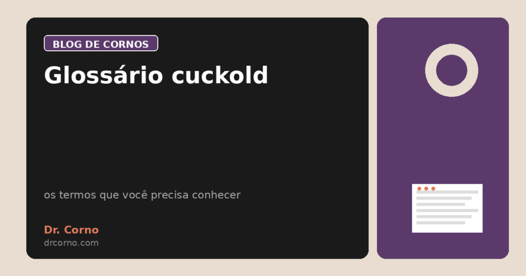 Glossário cuckold