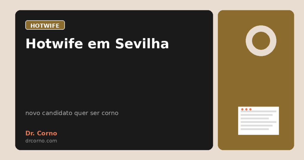 Hotwife em Sevilha
